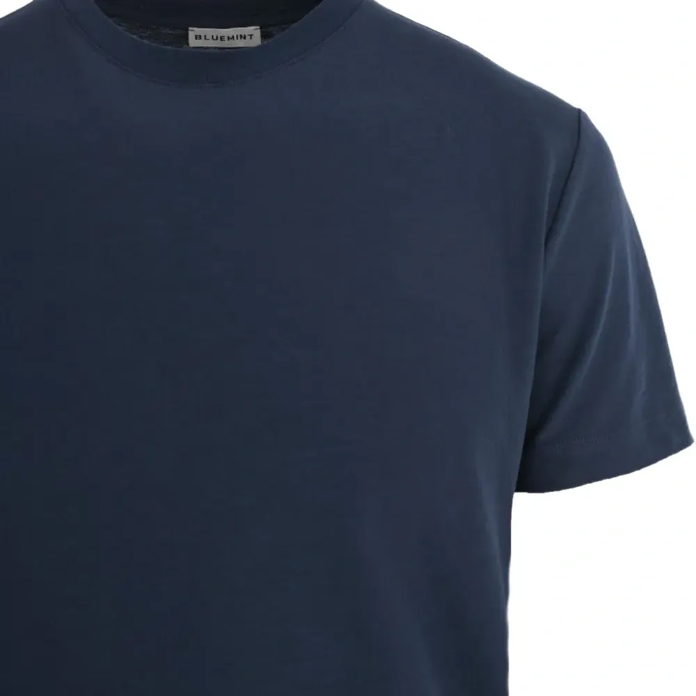 Футболка из хлопка с круглым вырезом