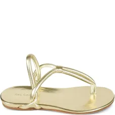 сандалии с перекрученной деталью