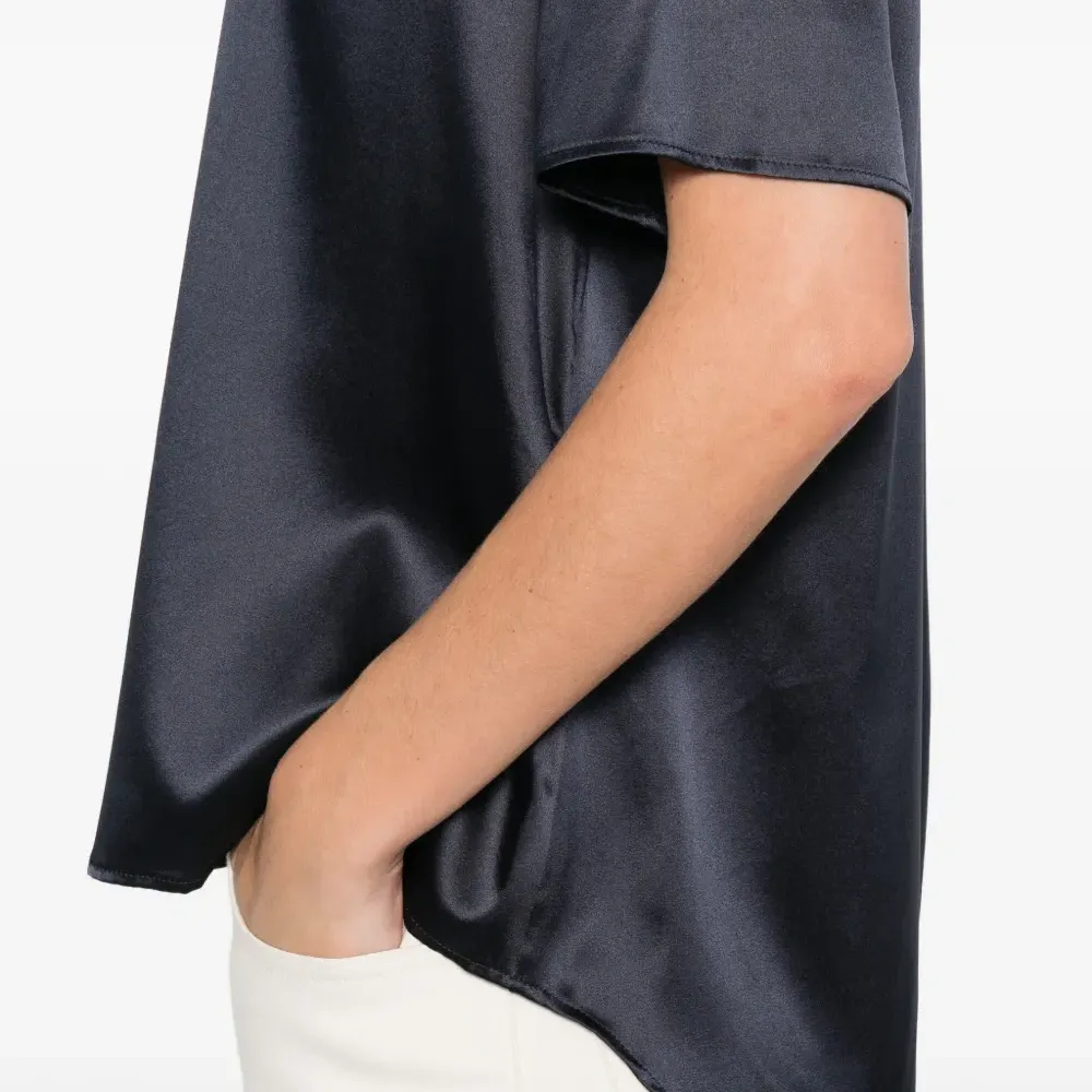 Блузка с короткими рукавами