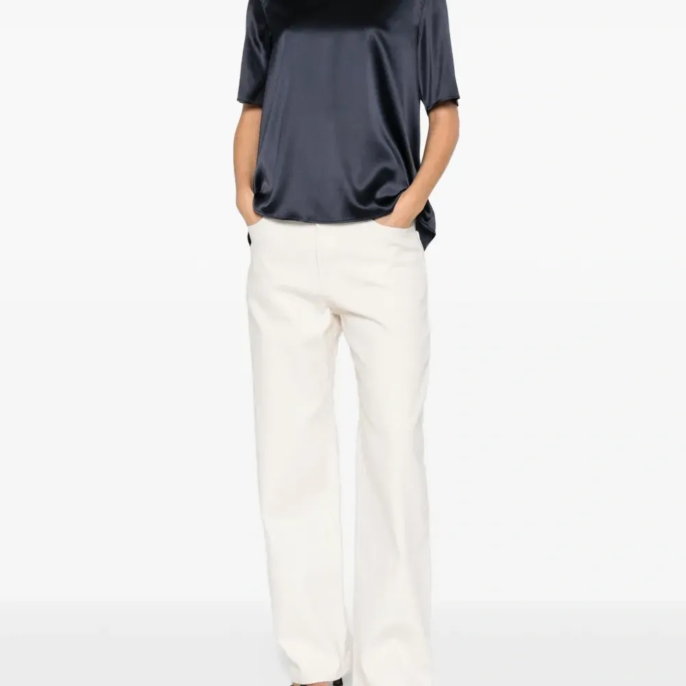 Блузка с короткими рукавами