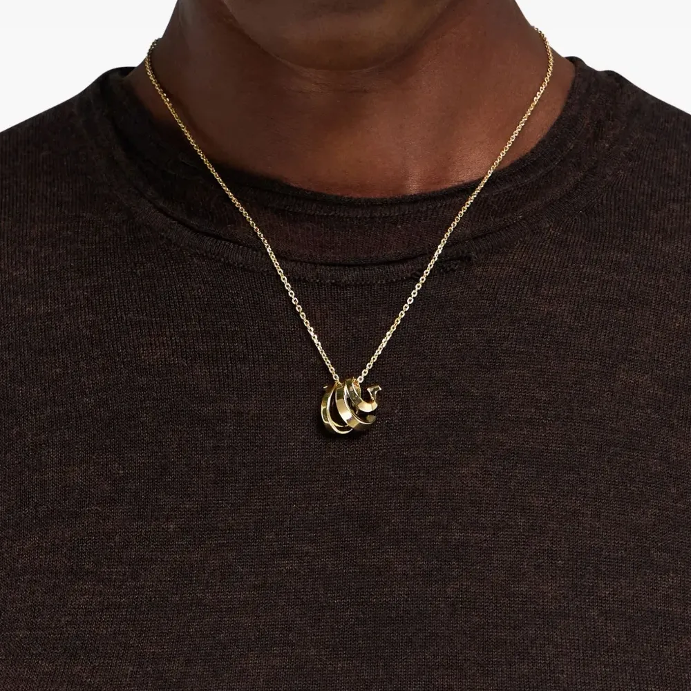 Колье с подвеской Gancini