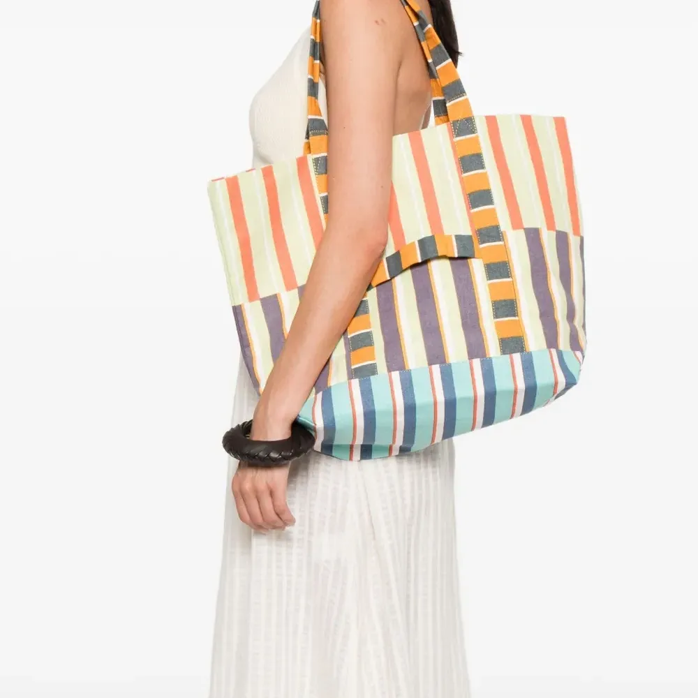 сумка-тоут в полоску сумка-тоут в полоску