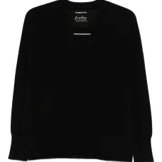 Свитер с V-образным вырезом