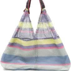 Маленькая сумка-тоут Elziver 2510 в полоску Маленькая сумка-тоут Elziver 2510 в полоску