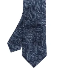 Шелковый галстук с узором