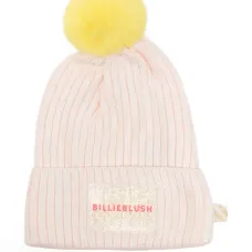 Шапка бини с нашивкой-логотипом