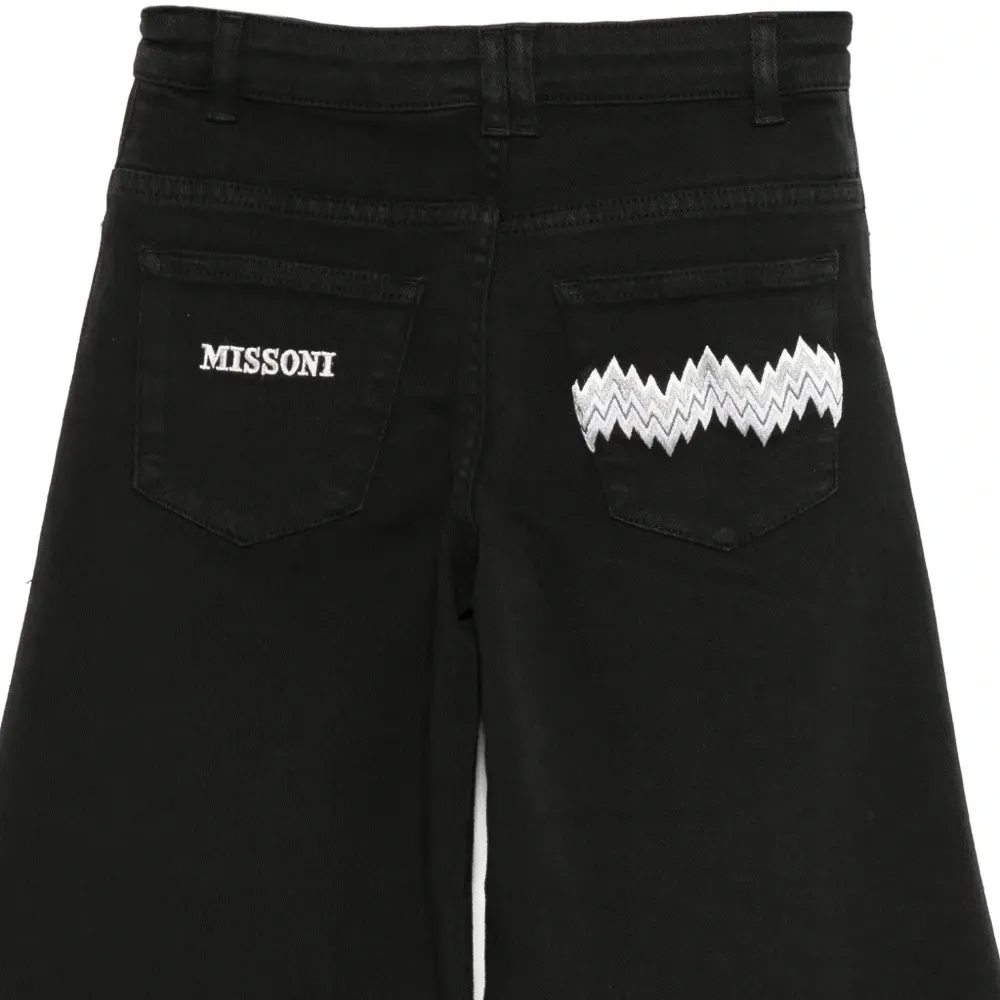 брюки с узором зигзаг брюки с узором зигзаг