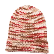 кашемировая шапка бини в полоску кашемировая шапка бини в полоску