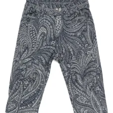 брюки с принтом пейсли