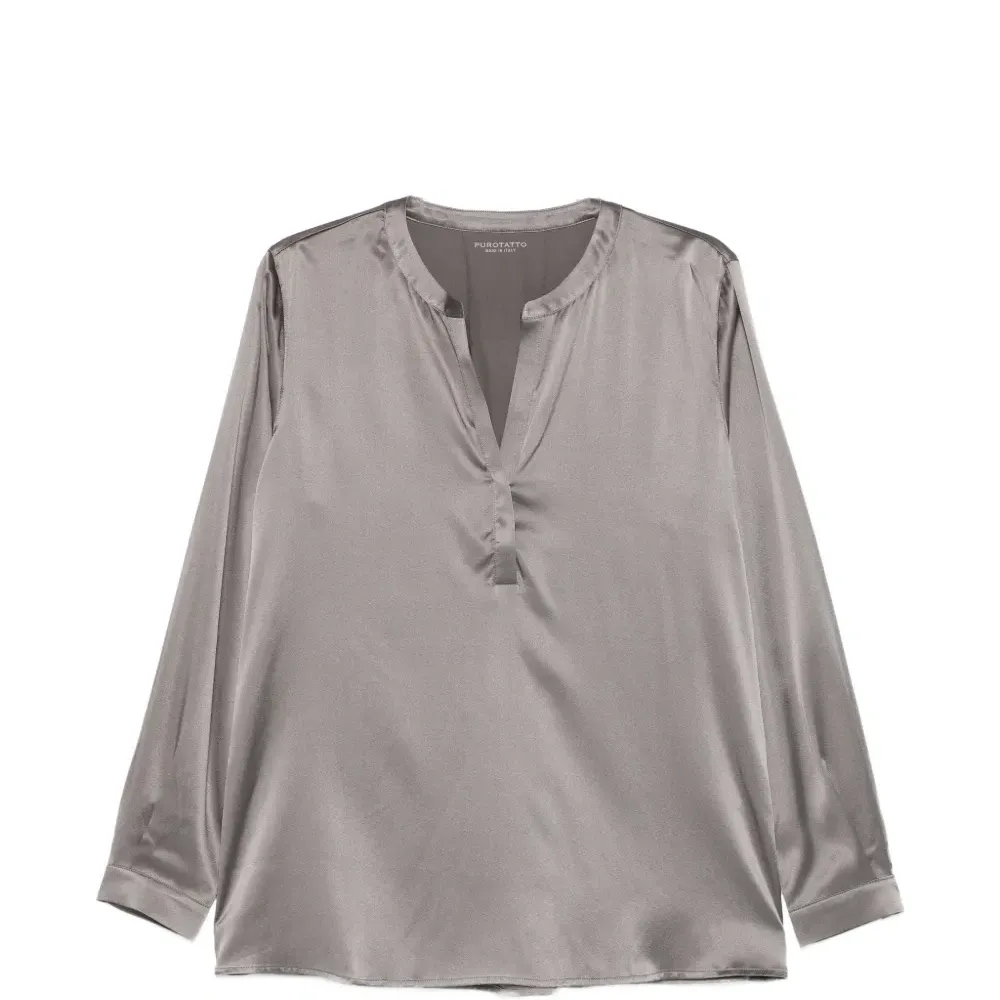 Рубашка с V-образным вырезом