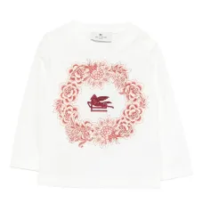 топ с длинными рукавами и логотипом Pegasus