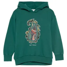 толстовка с капюшоном и узором пейсли толстовка с капюшоном и узором пейсли