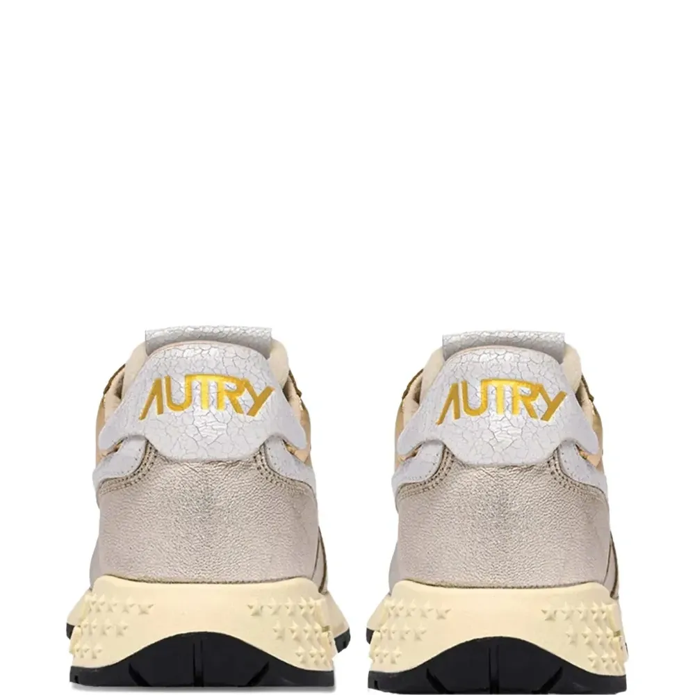 Кроссовки Reelwind с эффектом металлик