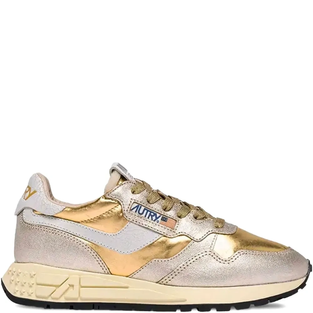 Кроссовки Reelwind с эффектом металлик