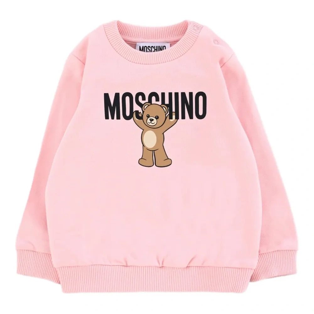 толстовка с круглым вырезом и принтом