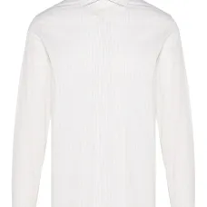 Рубашка в тонкую полоску с длинными рукавами Рубашка в тонкую полоску с длинными рукавами