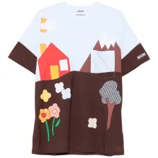 футболка с принтом