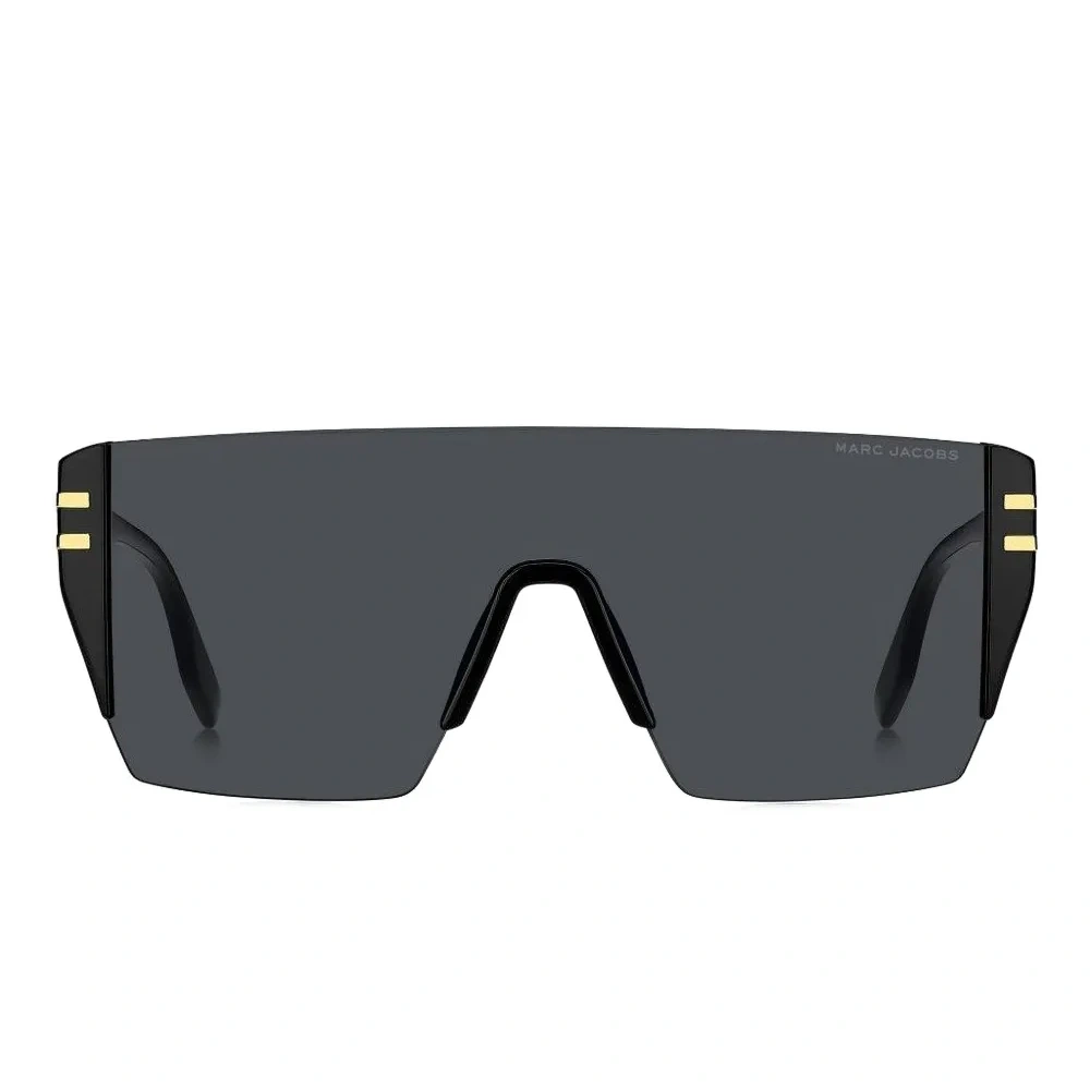 Солнцезащитные очки в массивной оправе