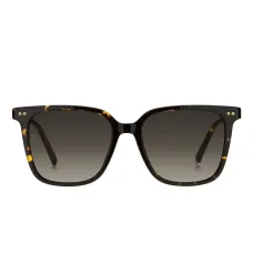 Солнцезащитные очки в квадратной оправе черепаховой расцветки Солнцезащитные очки в квадратной оправе черепаховой расцветки