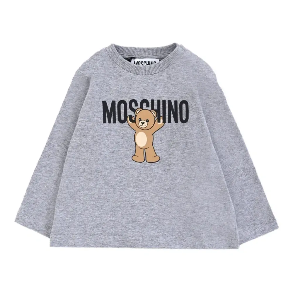 футболка с принтом Teddy Bear и длинными рукавами