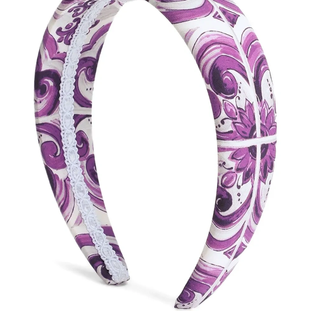 Повязка на голову с принтом