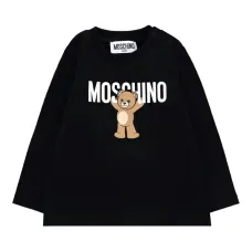 футболка с принтом Teddy Bear и длинными рукавами