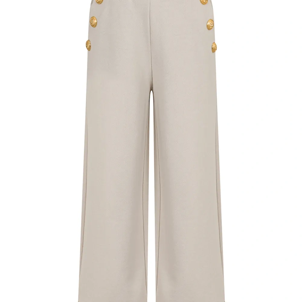 Брюки с манжетами на пуговицах