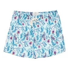 Плавки-шорты с цветочным принтом