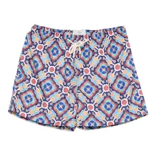 Плавки-шорты с кулиской и узором Плавки-шорты с кулиской и узором