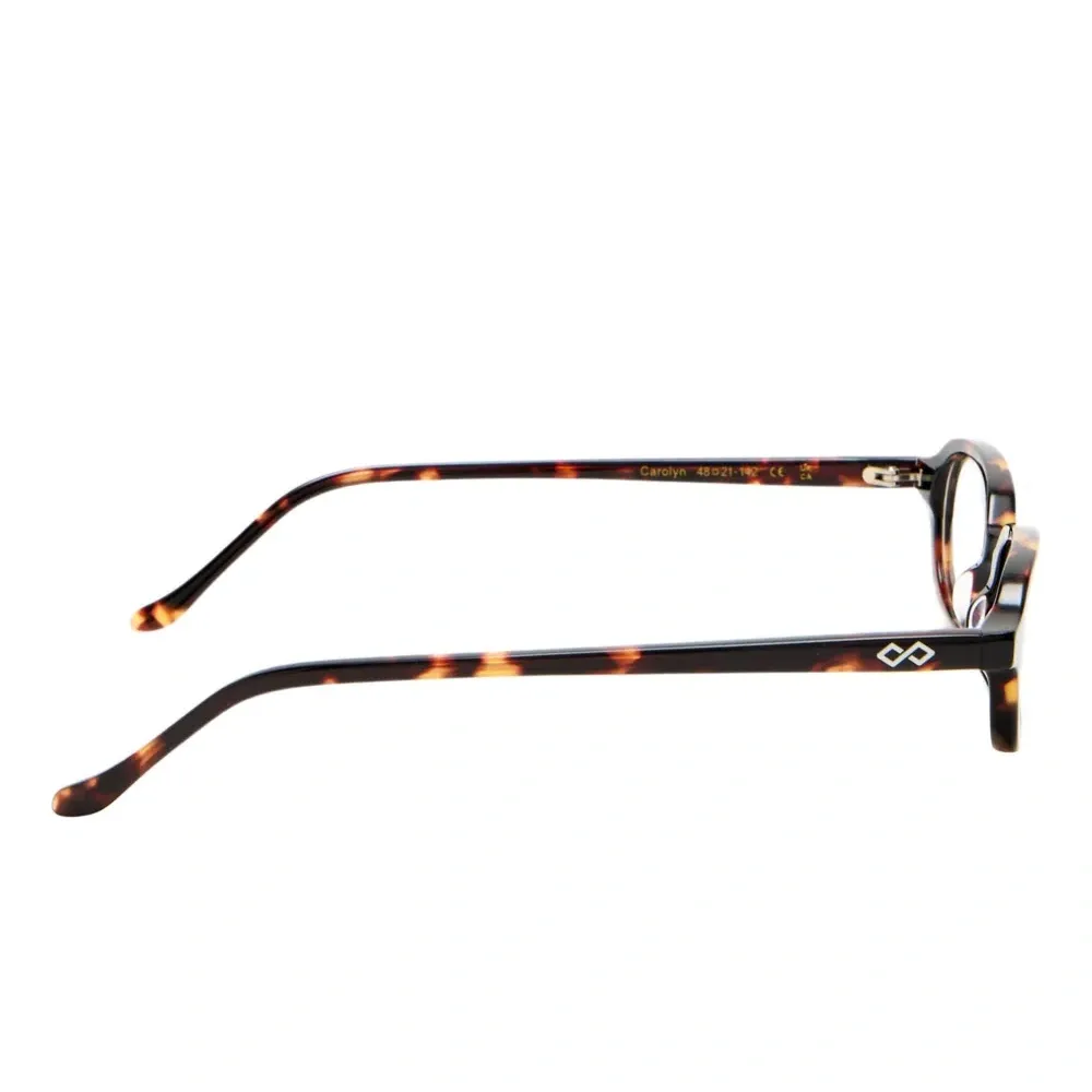 очки в прямоугольной оправе черепаховой расцветки