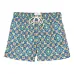Плавки-шорты с кулиской и узором