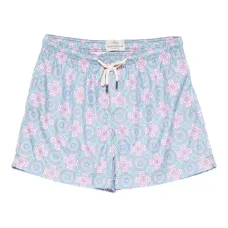 Плавки-шорты с цветочным узором