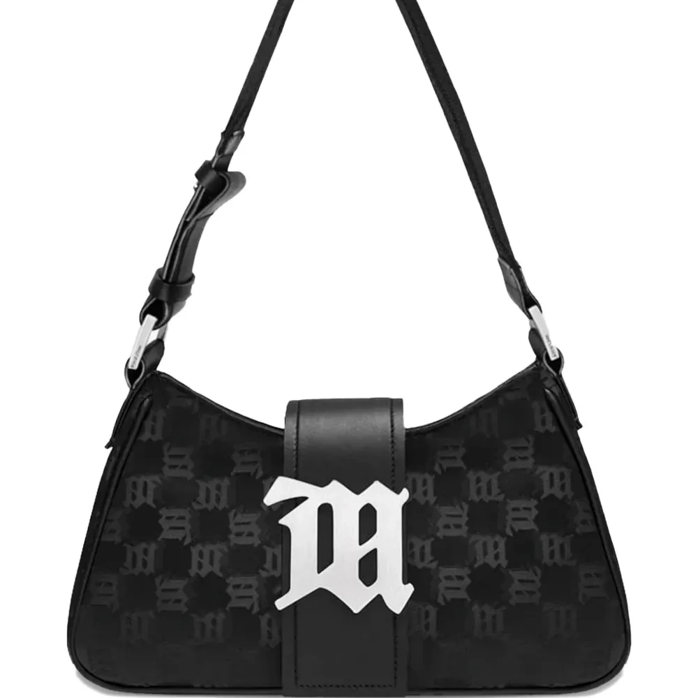 сумка на плечо среднего размера с монограммой