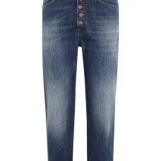 Джинсы с нашивкой-логотипом Джинсы с нашивкой-логотипом