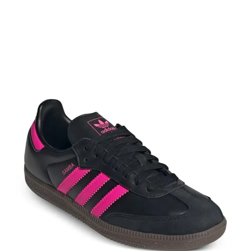 Кроссовки Samba OG Core Black/Lucid Pink