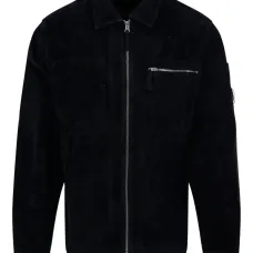 Вельветовая рубашка на молнии