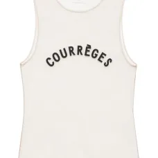 Топ из тюля с логотипом