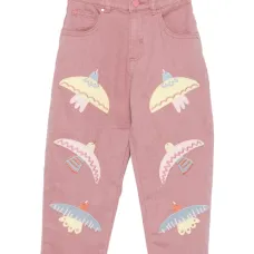 джинсы с вышивкой джинсы с вышивкой