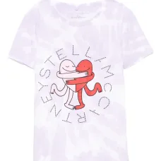 футболка с принтом тай-дай