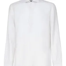 Рубашка поло с отложным воротником