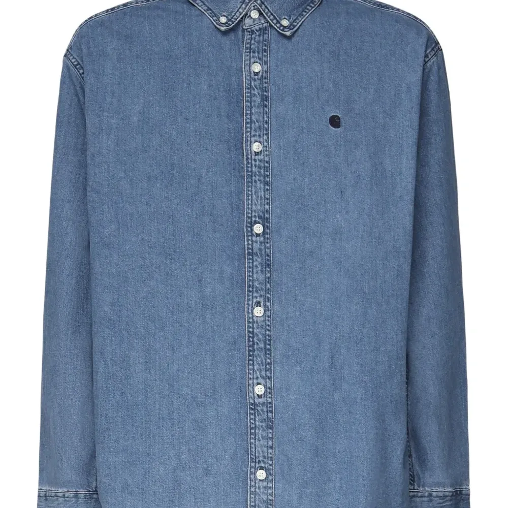 джинсовая рубашка L/S Lucas с вышитым логотипом джинсовая рубашка L/S Lucas с вышитым логотипом