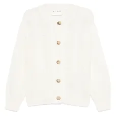 Кардиган с круглым вырезом