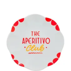 Тарелка the aperitivo club с фестонами