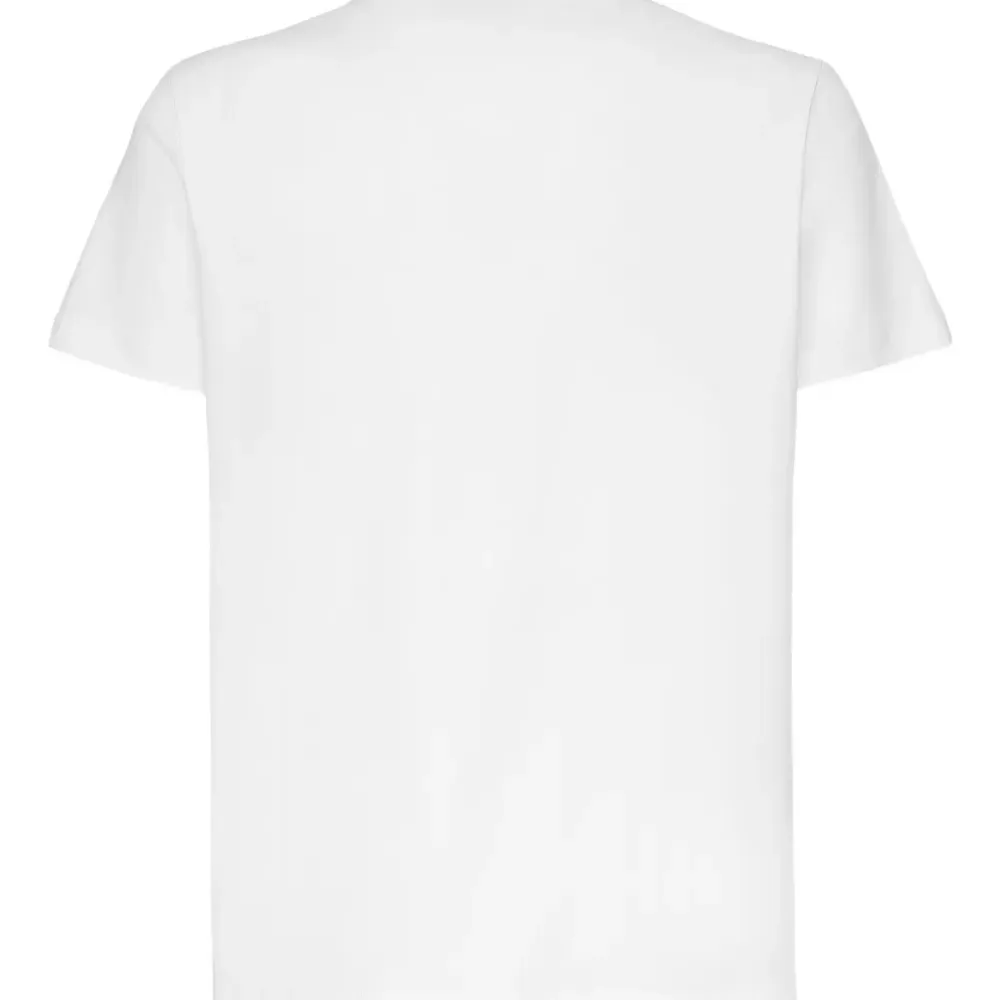 футболка с карманом и логотипом