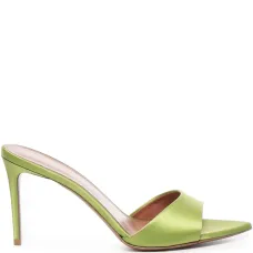 атласные босоножки