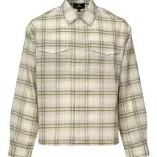 Клетчатая рубашка с карманом