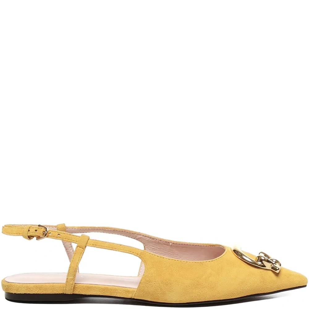 балетки C-me с ремешком на пятке