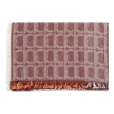 шарф с узором Gancini