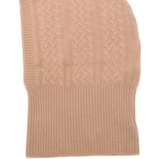 Балаклава с вязаным узором «косы» Балаклава с вязаным узором «косы»