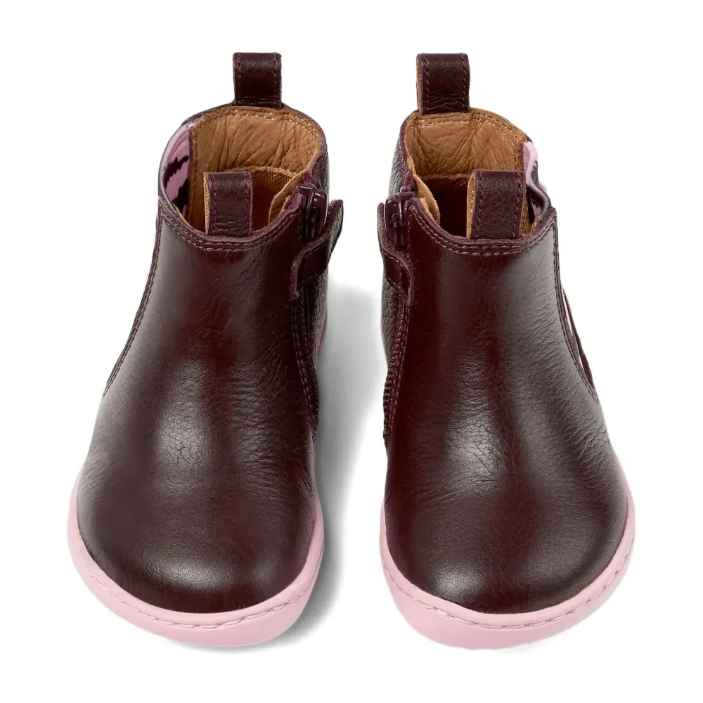 Ботинки Peu с зебровым принтом